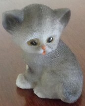 Cute Miniature Kitty Cat Figurine – GDC – TINY LITTLE FIGURINE – CUTE DE... - $8.90