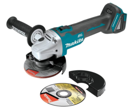 Makita XAG04Z 18V LXT Lithium-Ion Brushless Cordless 4-1/2” / 5" Grinder Tool - $129.95