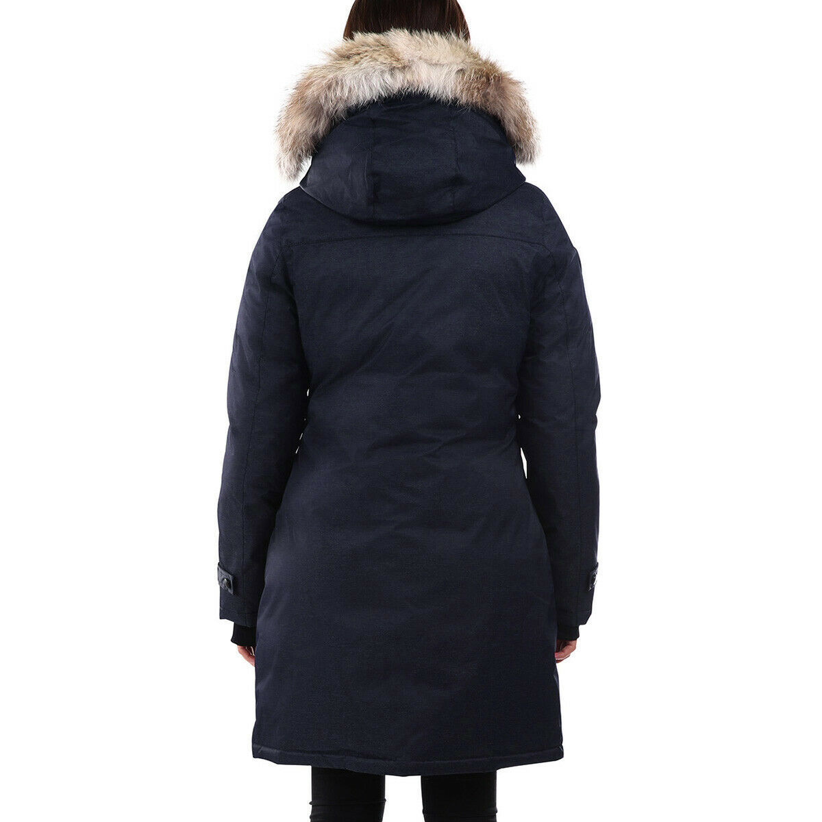 Triple FAT Goose Womens Astraea Down Parka w/ Coyote Fur | Olive/Navy L ...