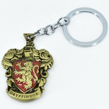 Harry Potter Wizarding World Gryffindor House Shield Keychain Key Chain Keyring 