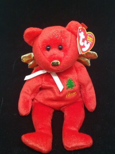 RETIRED A MUST HAVE & GREAT GIFT! TY Beanie Babies "PECAN" the Bear MWMTs 