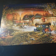 Buffalo Games Terry Redlin Morning Warm Up 1000 Piece Jigsaw Puzzle Country - $11.65