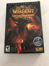PC Video Game " World Of Warcraft Cataclysm " Expansion Set Ships N 24hrs - $14.83