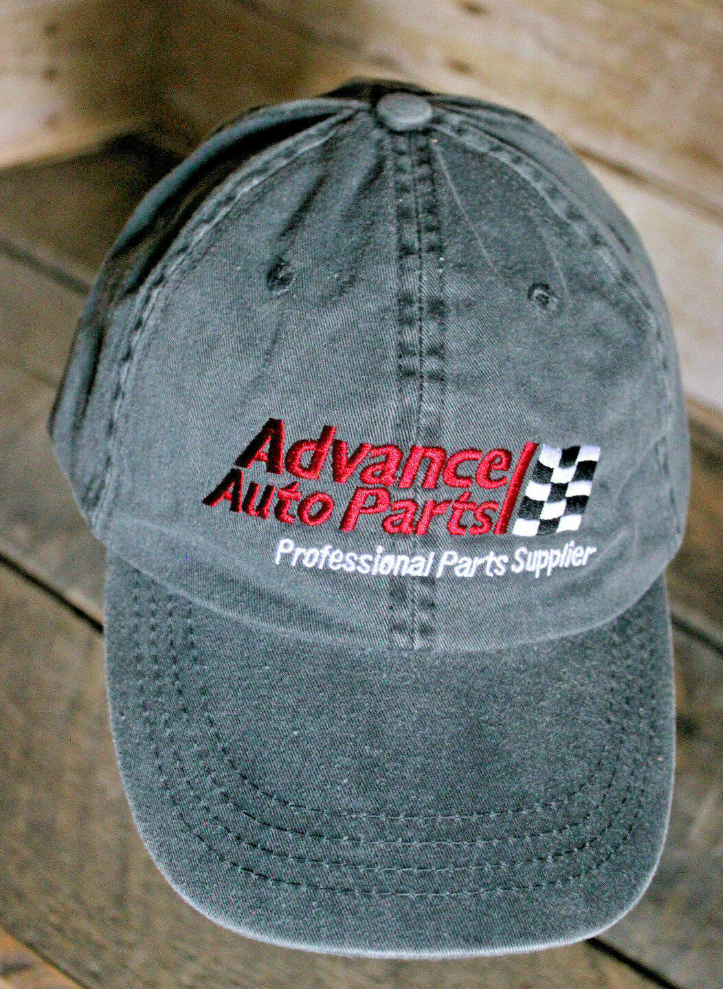 ADVANCE AUTO PARTS Ball Cap Employee Worker Strapback Hat Weathered