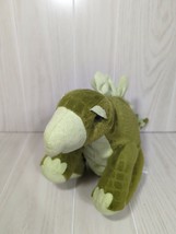 Animal Adventure 2016 plush green stegosaurus dinosaur USED - $5.93