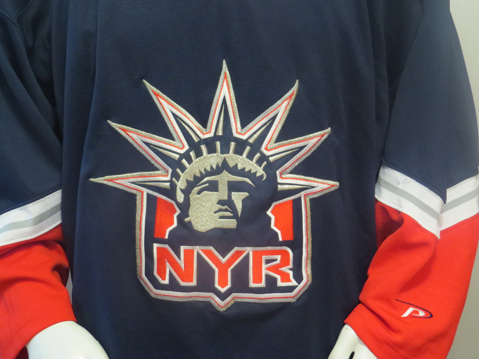 New York Rangers Jersey (VTG) - 1990s Lady Liberty Jersey - Men's Extra ...