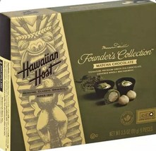 Hawaiian Host Founders Collection Matcha Chocolate 3.5 Oz (Pack Of 5 Boxes) - $77.22