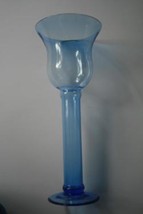 PartyLite Blue Torchiere Tealight Votive Taper Party Lite P0533 - RARE - $40.00