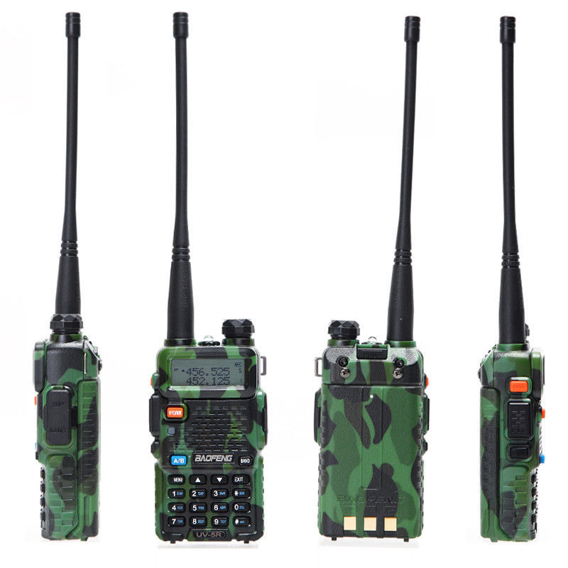 Two Way Radio Uhf Ham Dual Walkie Talkie 3800mAh Plastics Portable Vox ...