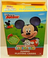 Cardinal Disney Junior Mickey Mouse Club House Jumbo Playing Cards - $10.39