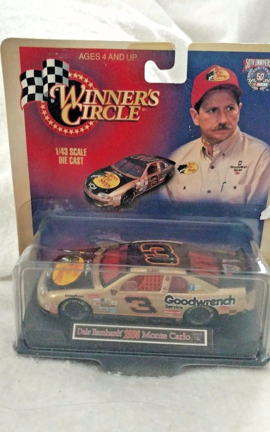 winners circle 1998 dale earnhardt car