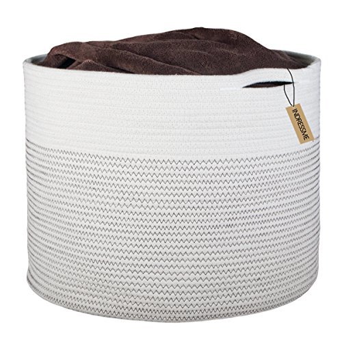 indressme cotton rope basket