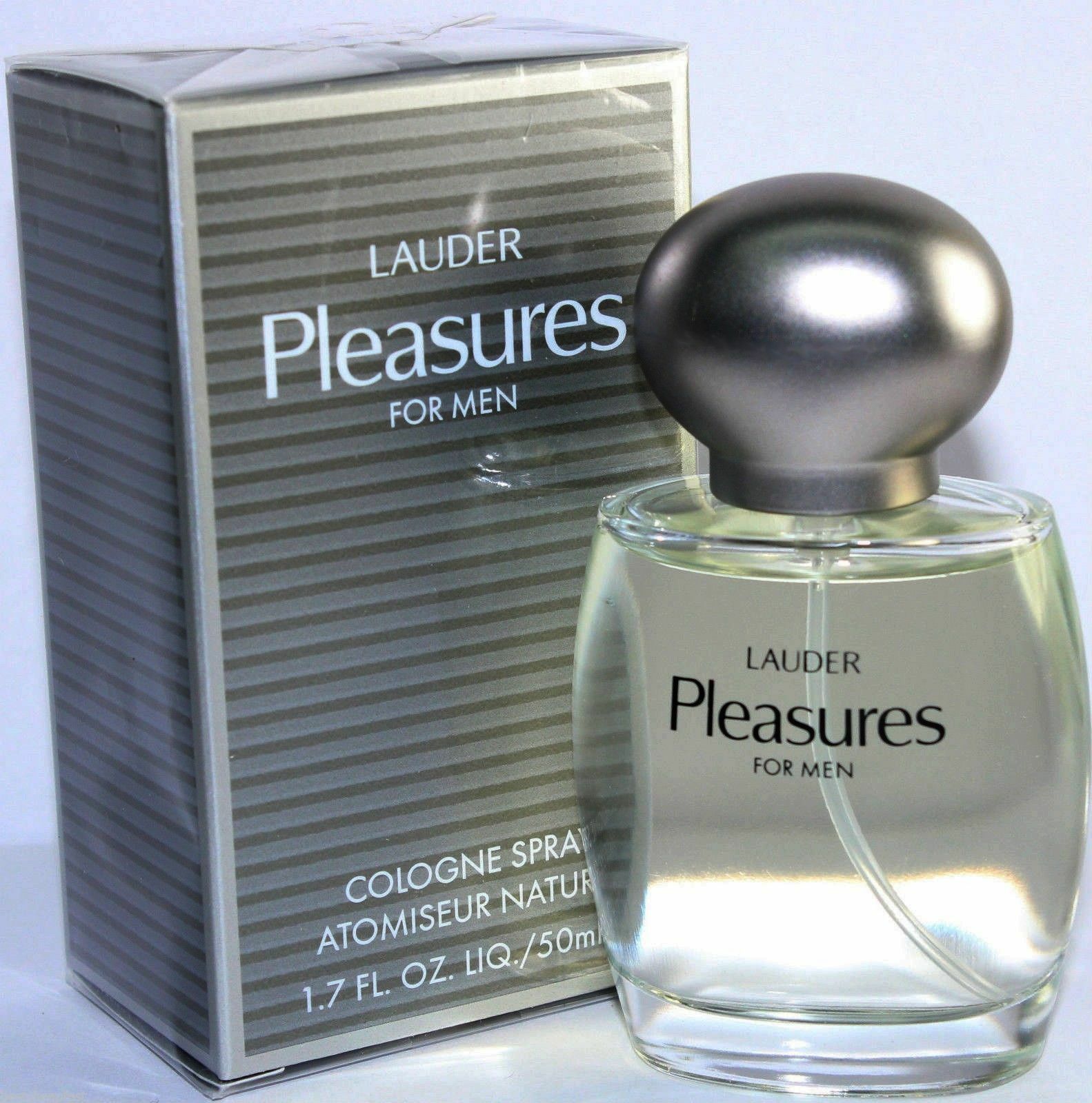 estee lauder 3.4 oz pleasures cologne spray for men