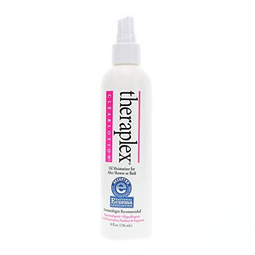 Theraplex Clear Lotion Spray Oil Moisturizer for after Shower or Bath