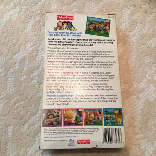 Fisher Price: Little People Discovering Animals VHS - VHS Tapes