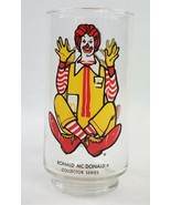VINTAGE 1977 McDonald&#39;s Ronald McDonald Promotional Drinking Glass - $19.79