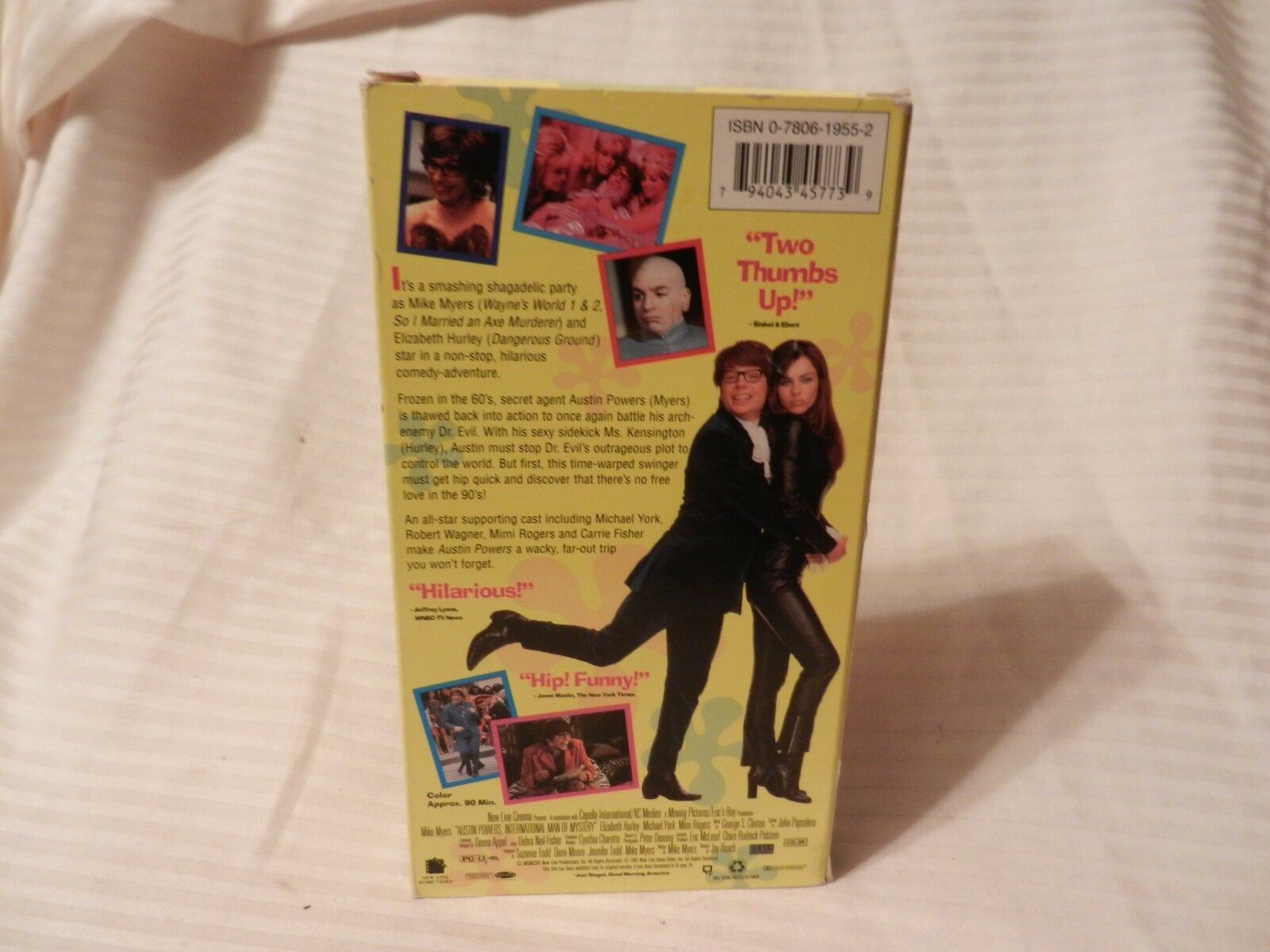 Austin Powers: International Man of Mystery (VHS, 1997) Mike Myers ...