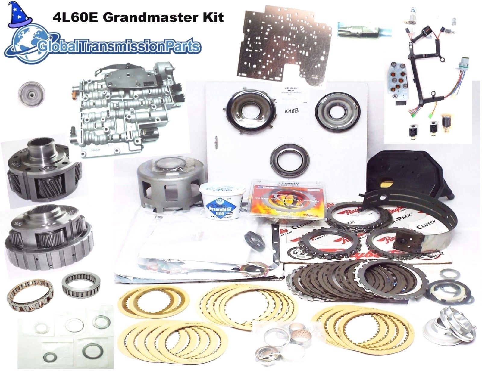 Image of 1998 4L60E Complete Grand Master Upgraded Performance Transmission Rebuild Kit