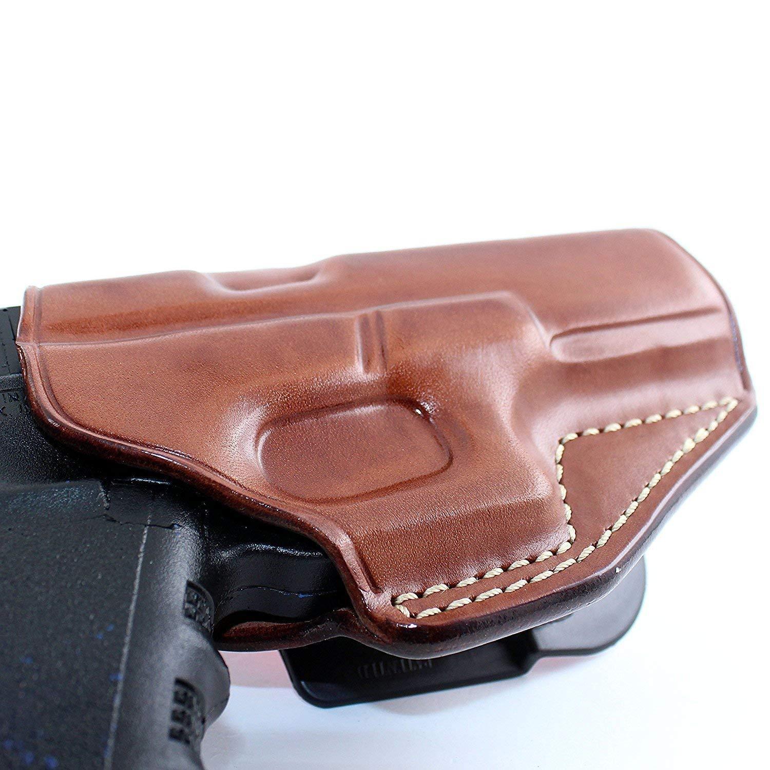 Leather Paddle Holster Fits Springfield XDM 9/40/45 Full Size 4.5