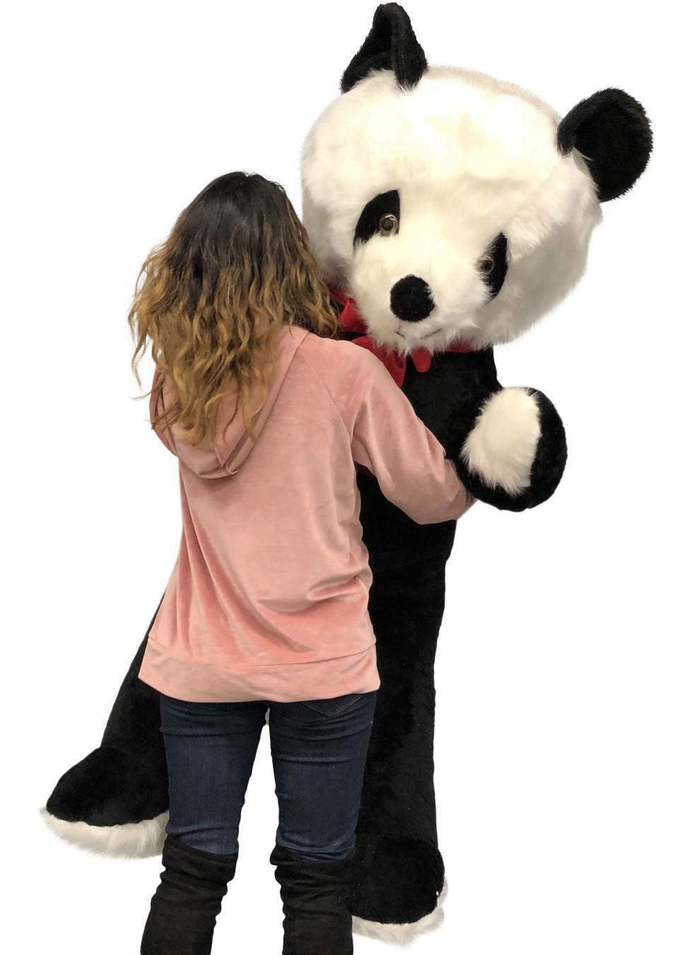 Big Plush 6 Foot Stuffed Panda Bear, Giant Teddy Bear Soft Plush Made