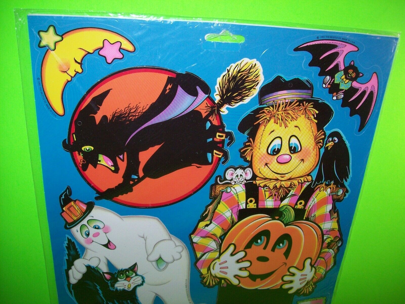 Beistle Vintage Halloween Diecut Decorations SEALED 1981 Set of 10 ...