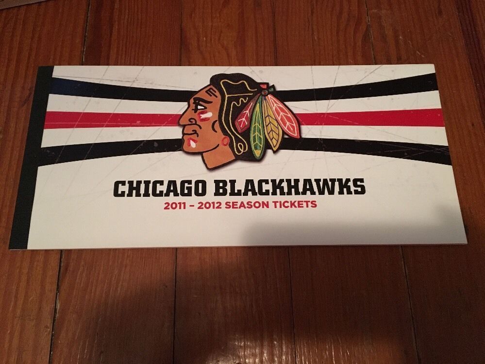 2011–12 Chicago Blackhawks Season With Milestones Full Ticket Stubs $ 3 ...