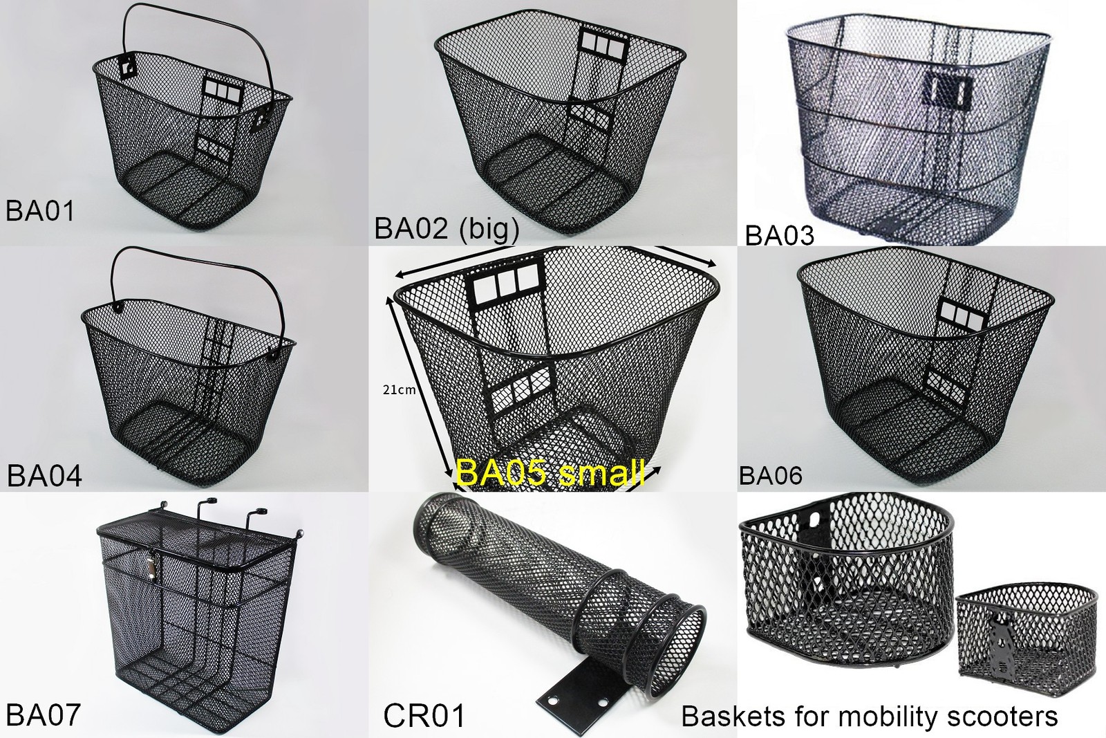 MSP BA06 Front Basket CTM HS740 Mobility Scooters B2B offer sea