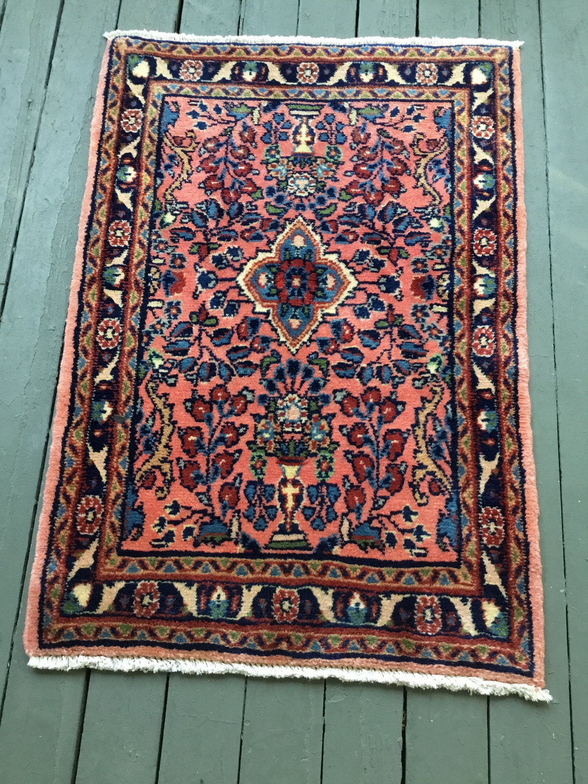 Antique Persian Rug Pink Sarouk Lillian 2 X3 Beautiful 477719a5 497b 4125 84b2 Ab2272a01326