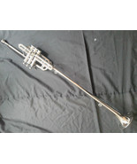 Flat Bb Flag/Coronation/Herald Trumpet Brass + Case + Mute +mp  - $139.98