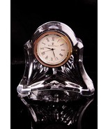 Anniversary gift Crystal Clock - Waterford desk clock - Irish gift - gif... - $95.00