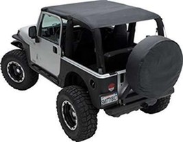 Tailgate Cover Kit Black 5662201 1997-2006 Jeep Wrangler /& Unlimited G.E.A.R