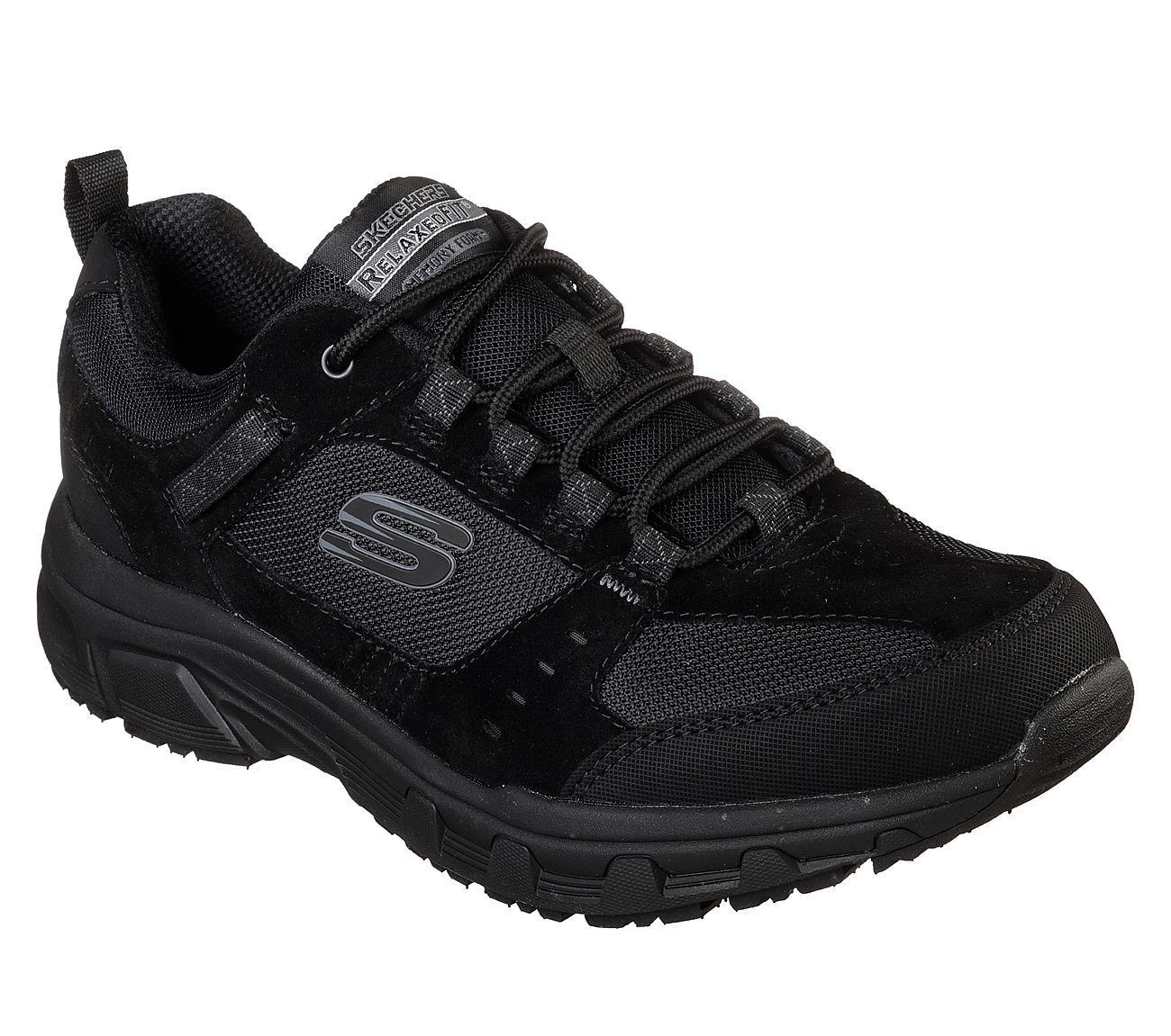 51893 Extra Wide Black Skechers shoes Men Memory Foam Sport Walk Casual ...