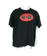 AC/DC Mens XL T Shirt Bon Scott Angus Young Axel Rose Back in Black High... - $9.49