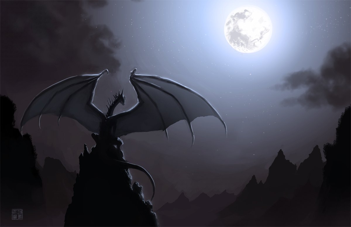 Direct Binding:  Nocturnus Draco -THE NIGHT DRAGON