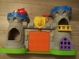 Fisher Price Little People Lion Knight Fun Sounds Mighty King Castle - $9.89