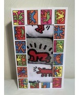 Keith Haring Socks 3 Pack Crew Sock Size 10-13 Style# KH960898 - £17.51 GBP