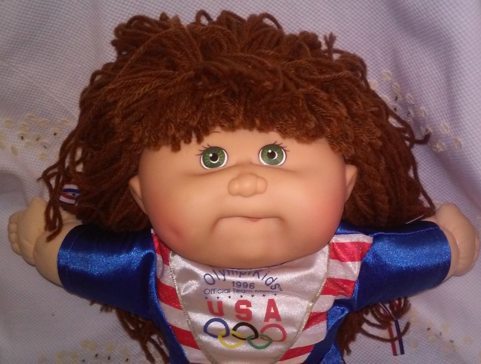 Cabbage Patch Doll CPK Olympikids Gymnastics USA 1996 Modern (1990Now)