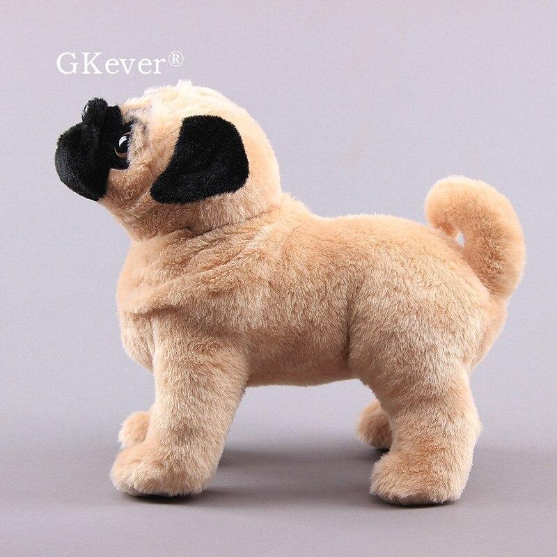 cuddly pug dog toy