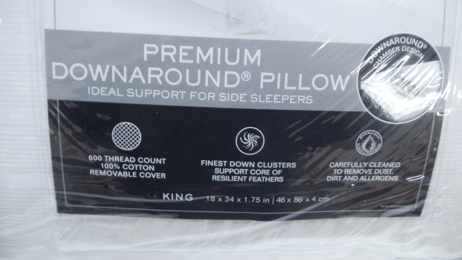 Lauren Ralph Lauren Premium Downaround Side Sleeper King Pillow Bed