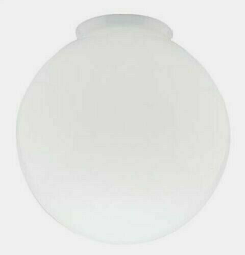 Westinghouse LAMP SHADE Round White Glass Globe Shape 6 Diameter 1 pk 85570 NEW
