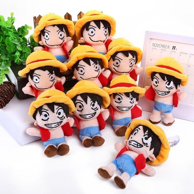 one piece luffy plush doll