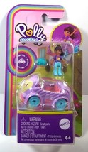 Polly Pocket mini car with doll and pet NEW - $13.81