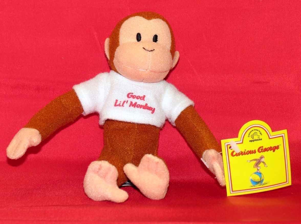 applause curious george plush
