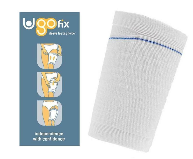 Ugo Fix Sleeve/Catheter Leg Bag Holder/Catheter Cover XLarge x 4 & Laundry Ba Daily Living Aids