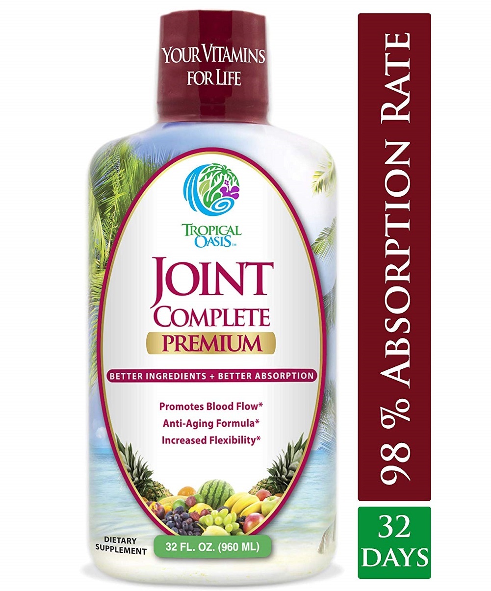 Joint Complete Premium Liquid Joint Supplement with Glucosamine Chondroitin 32oz