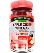 600mg Apple Cider Vinegar 75 Gummies Gummy Vegan Keto Diet Plan Non GMO - $10.90