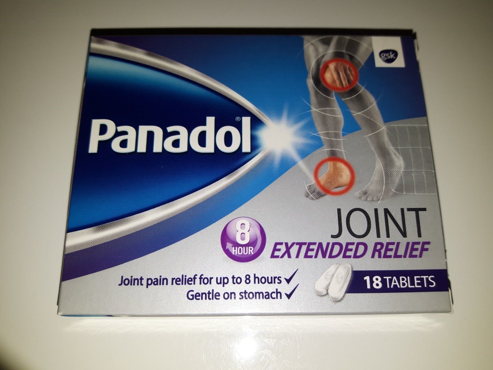 4 x Panadol Joint Extended Relief Tablets 18 ( 72 Tablets ) Free