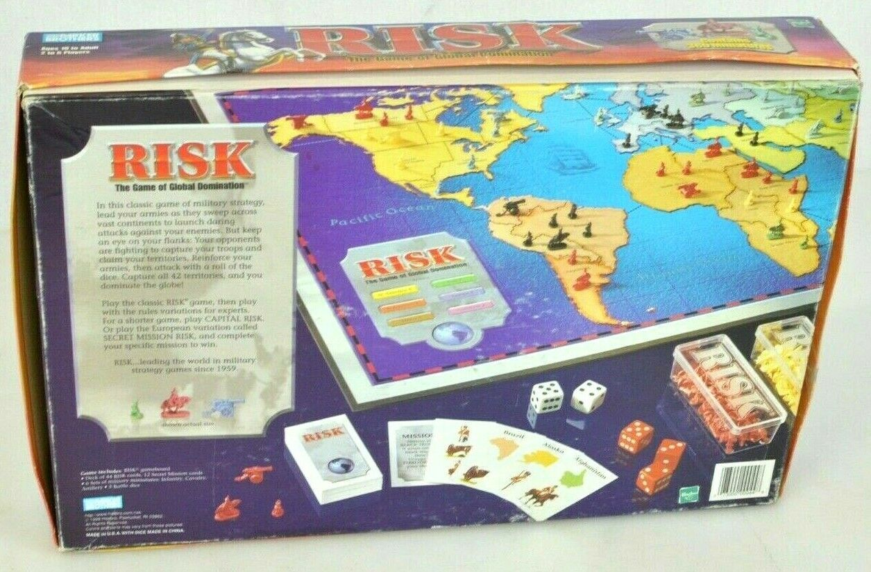 Games Game Pieces, Parts Risk Global The Game Of Domination Replacement  Parts Pieces 1999 Board Hasbro Toys & Hobbies
