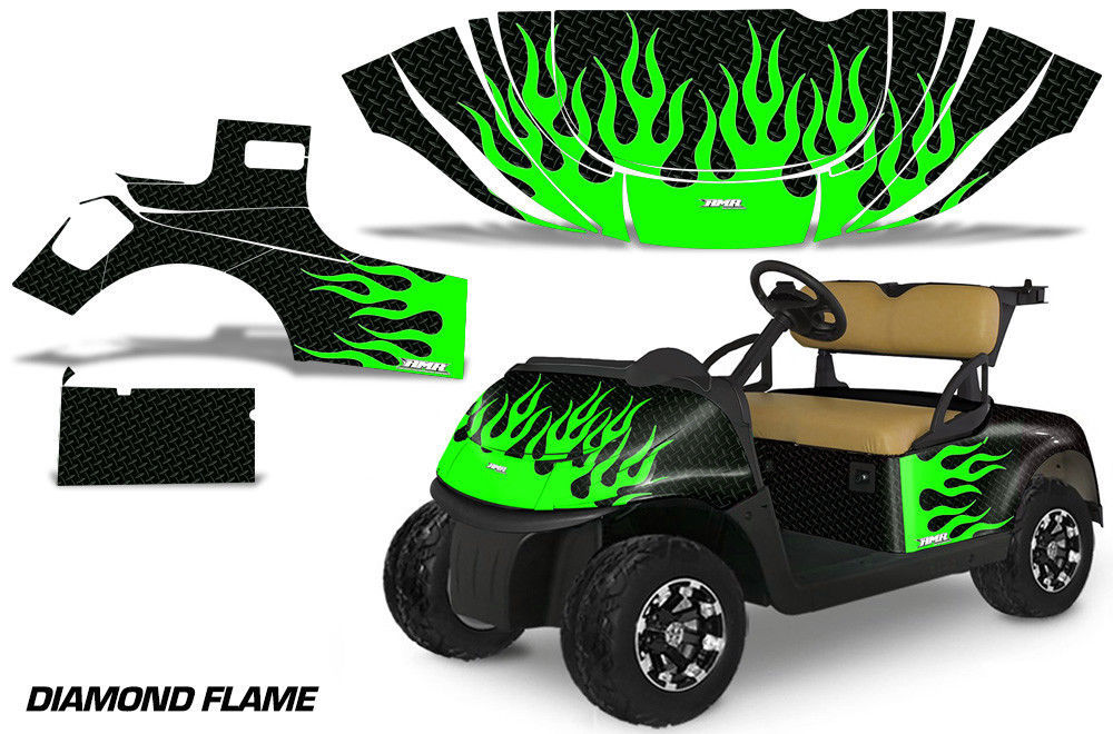 Golf Cart Graphics Kit Decal Sticker Wrap For E Z Go Freedom RXV 15 18   S L1600 