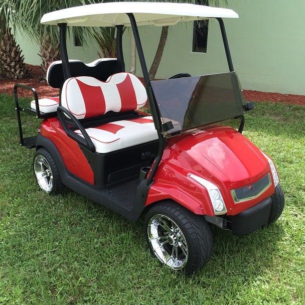 Golf Cart Body Kit For Club Car Precedent RED - Push-Pull Golf Carts